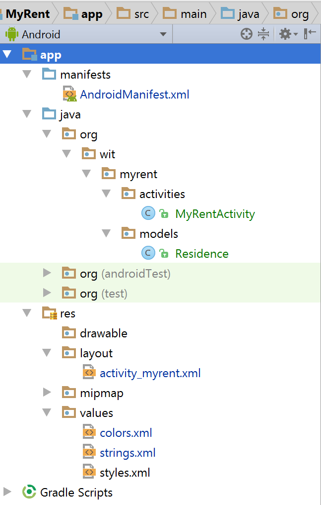 Figure 6: Refactored layout